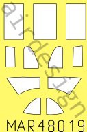 Mask for canopy LaGG-3 (version 1-35)
